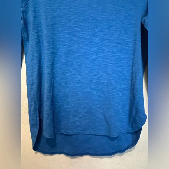 Tommy Bahama size Small‎ Petite bright blue long sleeve shirt - Picture 5 of 8